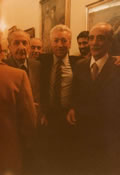 Da sinistra: Girosi, Monaco, Ammendola, Verio, Chiancone, Circolo della Stampa, Napoli,1979